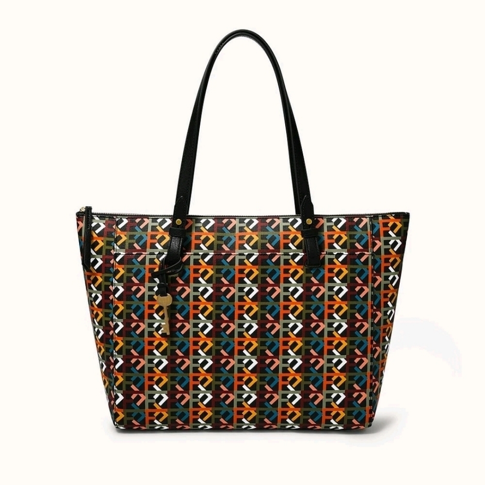 {Fossil} Womens Rachel Tote Multi Bag ZB7446757 - Picture 17 of 17